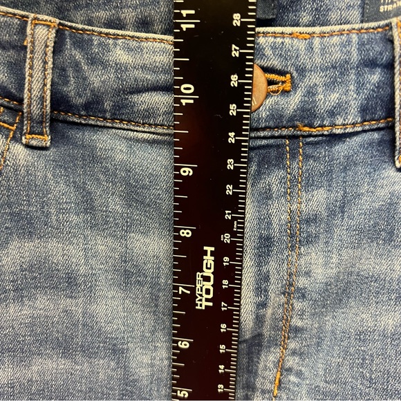 J. Jill Denim High Rise Straight Leg Cropped Jeans Blue Stretch Womens Size 8 - Picture 14 of 14